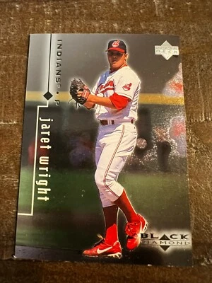 1999 Upper Deck Black Diamond Baseball Card #28 Jaret Wright (F7) - Image 1 of 2