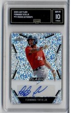 2020 Leaf Flash Autograph #BA-FT1 Fernando Tatis Jr AUTO Graded GMA 10 GEM MINT