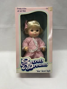 VTG Doll Secrets And Dreams Fishel Toys LTD 13003 Blonde Hair NIB - Picture 1 of 7