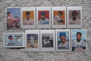 1989 BOWMAN MLB BASEBALL SWEEPSTAKES PROMO LOT X 10 ~ MICKEY MANTLE/TED WILLIAMS - Picture 1 of 1
