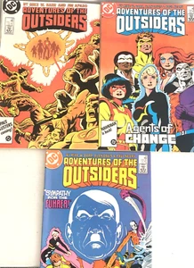 ADVENTURES OF THE OUTSIDERS. NUMBER'S 35-36 & 39. (3 ISSUE 1986 LOT). - Picture 1 of 16