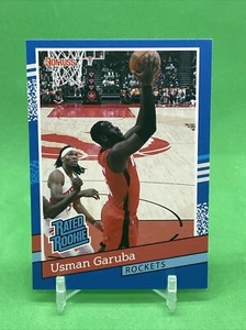 2021-22 PANINI RATED ROOKIE RETRO USMAN GARUBA #RR22 RC ROCKETS 1/2502 - Picture 1 of 3