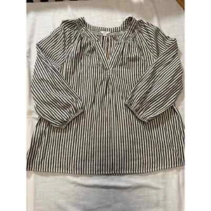 Crown & Ivy Stripe/Glitzerbluse - XXL - Bild 1 von 18