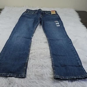 Levi's 30X32 527 Stretch Slim Bootcut Men's Jeans in Quickstep Dark Wash - Picture 1 of 9