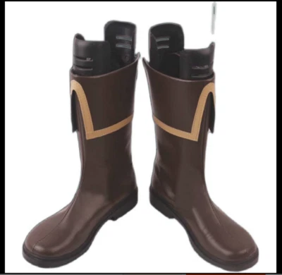 Captain Gold Gol D. Roger Legendary Pirate Cosplay Zapatos Botas/ Foto 1 de 4