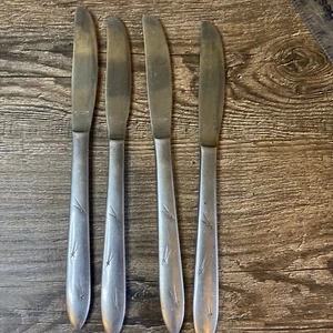 Set di 4 coltelli da burro atomici Starburst in acciaio inox Giappone 8"" MCM - Foto 1 di 5
