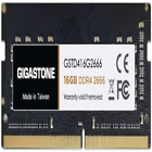 【DDR4 RAM】 Gigastone Laptop RAM 16GB DDR4 16GB, 2666MHZ Sodimm 