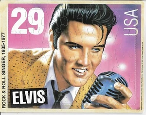 8 x 10 Grande 29 Céntimos Elvis Presley Puzzle Postal * por USPS (1992) - Imagen 1 de 2