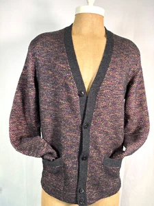 Paul Smith Luxury Merino Wool Blend Cardigan Knit Sweater Buttons Men's Sz XL - Picture 1 of 15