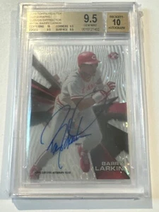 Topps High Tek HT-BL 2015 Barry Larkin BGS 9,5 10 automático difractor de nubes SP/25 - Imagen 1 de 3