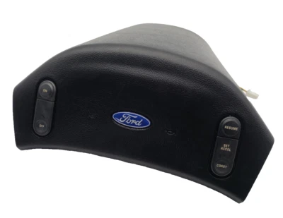 Ford E150 E250 E350 1992-1996 furgoneta volante bocina interruptor de crucero con emblema Foto 1 de 4