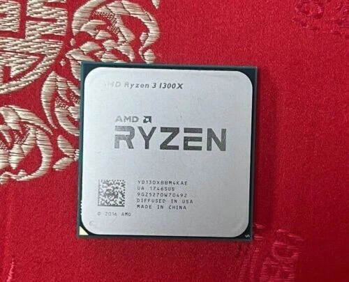 AMD Ryzen 3 1300X R3 1300x 3.1GHz Quad Cores 8M 65W AM4 CPU Processor - Image 1 of 1