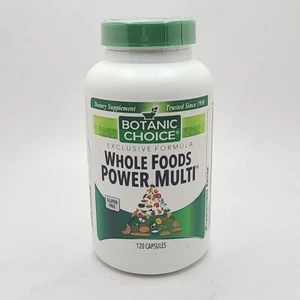 Botanic Choice Whole Foods Power Multi 120 Caps - Vitamins, Minerals & Nutrients - Picture 1 of 4