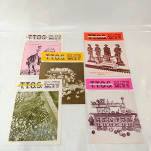 Toy Train Operating Society TTOS Konvolut 5 Modelleisenbahn Zeitschriften 1978 Vintage - Bild 1 von 6