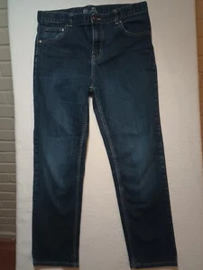 Wonder Nation Boys Denim Jeans 28X24 Size 14 Husky Slim Medium Blue Wash - Picture 1 of 15