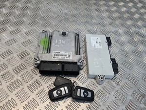 BMW X3 SERIES F25 2012 N57D30A Automatic Engine Ecu Kit & 2 Keys 8518479 #1J - Picture 1 of 12