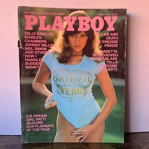 Playboy June 1977 Magazine Covergirl Patti McGuire & Playmate Virve Reid Vintage - Picture 1 of 5