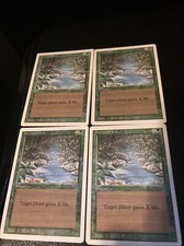 MTG Stream Of Life x4 (Play Set) Revised Edition