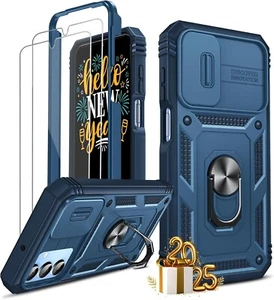 Samsung Galaxy A15 5G Case, Military Grade Protection Cover Armor Rugged-Blue - Picture 1 of 10