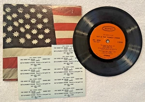 Sly & The Family Stone There's A Riot Goin' On Jukebox EP 33RPM Mini LP + Strips - Picture 1 of 14