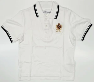 ®Daniel Springs POLO SHIRT Kinder Gr. S/116 CIRCOLO GOLF VILLA D'ESTE weiß - Picture 1 of 1