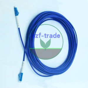 Armored Cable Fiber Patch Cord LC UPC to LC UPC SM 9/125 3.0mm Single Core 150M - Afbeelding 1 van 1
