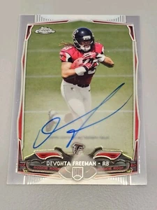 2014 Topps Chrome Devonta Freeman on-card Auto!! Falcons/Seminoles - Picture 1 of 2