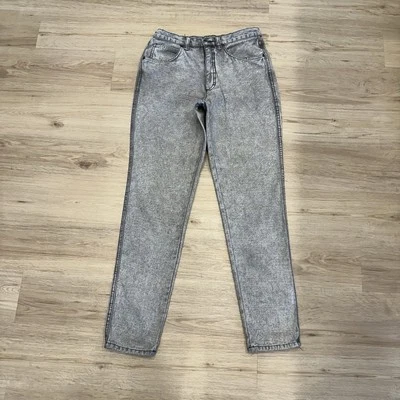 Vintage High Rise Mom Jeans Tapered Size 13 Acid Wash Made In USA Cherokee - Image 1 of 4