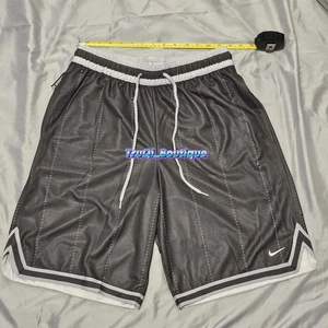 Nike DRI-FIT DNA Loose fit Knee 10" Basketball Shorts Dark Gray Size MEDIUM NWOT - Picture 1 of 3