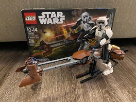 LEGO Star Wars: Scout Trooper & Speeder Bike (75532) Used, Open, 100% Complete
