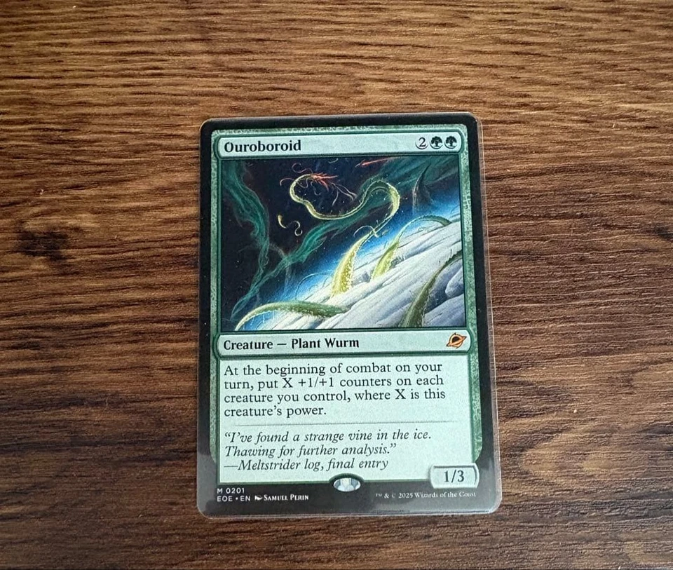 Uroboroid Non Foil English Creature Green Mythical Rare Standard Card - Image 1 of 1