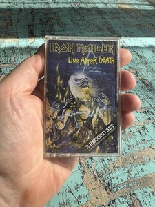 Iron Maiden Live After Death Cassette Tape 1985 Capitol Records OG US Metal - Picture 1 of 4