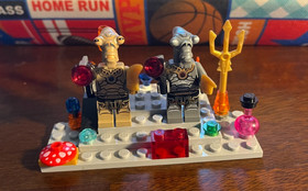 Lego Star Wars Dark Tan & Grey (2) Geonosian Minifigure 7959 sw0320.