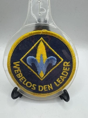 Vintage Boy Scouts Of America Patch Cub Scouts Webelos Den Leader BSA - Image 1 of 2