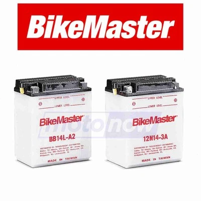 BikeMaster Yumicron Battery for 1985-2001 Yamaha XC125 Riva 125 - Electrical nq Foto 1 de 4