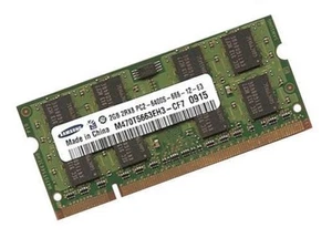 2GB DDR2 RAM 800Mhz Speicher Netbook NC10 + NC10 Plus + N110 + N120 PC2-6400S - Picture 1 of 1