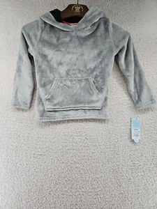 Cat & Jack 4/5 XS Hooded Sweatshirt Super Soft Pullover Bathtime Shark Fin - Picture 1 of 9