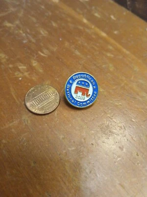 Pinback del Comité Nacional Republicano 2008  Foto 1 de 3