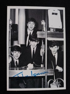 1964 Topps Beatles B & W 2nd Series # 110 John Lennon (EX)