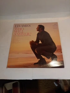 Ed  Ames: Who Will Answer 12" 33 RPM  LP Vintage Nice + Sleeve - Picture 1 of 5