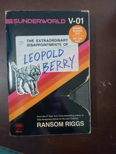 Ransom Riggs Leopold Berry uncorrected proof arc adv - Picture 1 of 1