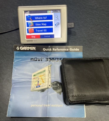 Garmin Nuvi 350 NA 3.5" GPS Portable GPS System - Image 1 of 4