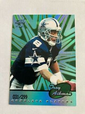 1999 Pacific Aurora Complete Players /299 Troy Aikman #1 HOF