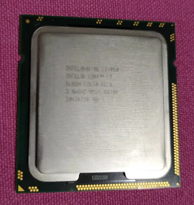 CPU i7 950 socket  LGA 1366, cache 8MB, 3,06 GHz, QPI Intel® 4,80 GT/s - Immagine 1 di 2