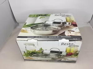 Demeyere Resto Set di Affumicatori da Piano Cottura in Acciaio Inox 4 Pezzi, Argento, 11,5" - Foto 1 di 5