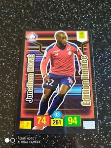 2019-20 Panini Adrenalyn XL Limited Edition Jonathan Ikone Limited Ligue 1 Lille