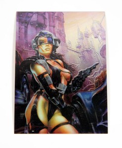 1995 Comic Images The Best of Luis Royo All-Chromium Promo Card Nm/Mt