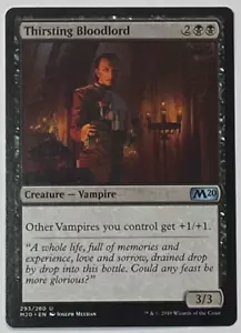 MTG - 1x Thirsting Bloodlord - 2020 Core Set - NM - Magic The Gathering Vampire - Picture 1 of 10