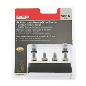 Barra de bus BEP Pro Installer 4 Stud - 500A - Imagen 1 de 2