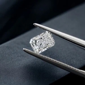 Radiant Cut Solitaire Loose Diamond 0.30 TCW GIA Certified F Color VS1 Clarity - Picture 1 of 4